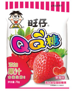 Want Want QQ Gummibärchen Erdbeergeschmack